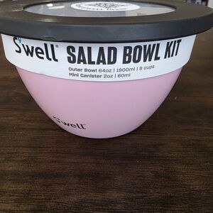 S'well Pink Salad Bowl Kit